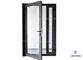 Extruded Aluminium Window Extrusion Profiles Customized Color Two Layers Glass