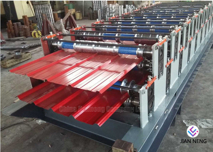 Renk Çelik Haddeleme Makinesi, Sac Çatı Yapımı İçin Metal Haddeleme Makinesi