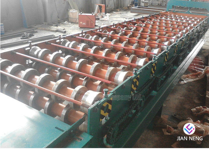 Özelleştirilmiş Metal Çatı Rulo Şekillendirme Makinesi, Renk Kaplı Yüzey Çatı Şekillendirme Makinesi