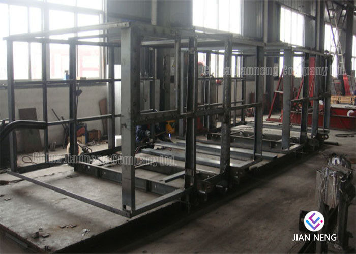 Kalın Antiskid Q235 İnşaat İskele Merdiven Kule Kafesi Çok Renkli