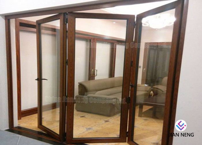 Villa Kullanımı İçin Alüminyum Katlanır Kapılar Bi Katlanır Kapı Katlanır Veranda Kapılar