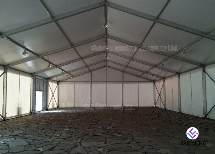 Rolling Kapı 20 30M Genişliği ile Profesyonel Büyük Dış Endüstriyel Depolama Çadır