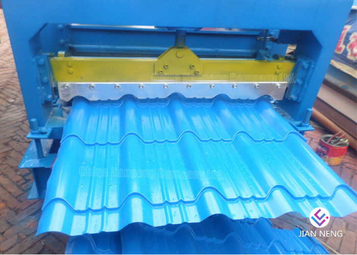 Metal Sac Çini Rulo Şekillendirme Makinesi, PPGI Çelik Çatı Makinası Üretim Hattı Yapımı