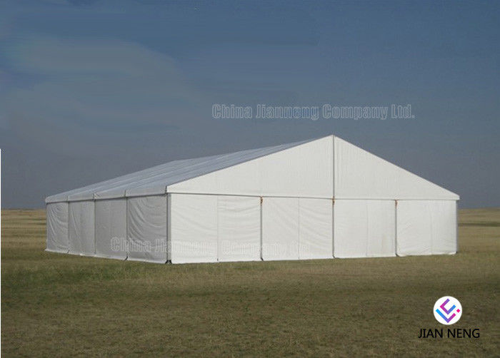 Depolama için Beyaz PVC Duvar ile Alüminyum Çerçeve Büyük Marquee Depo Çadır